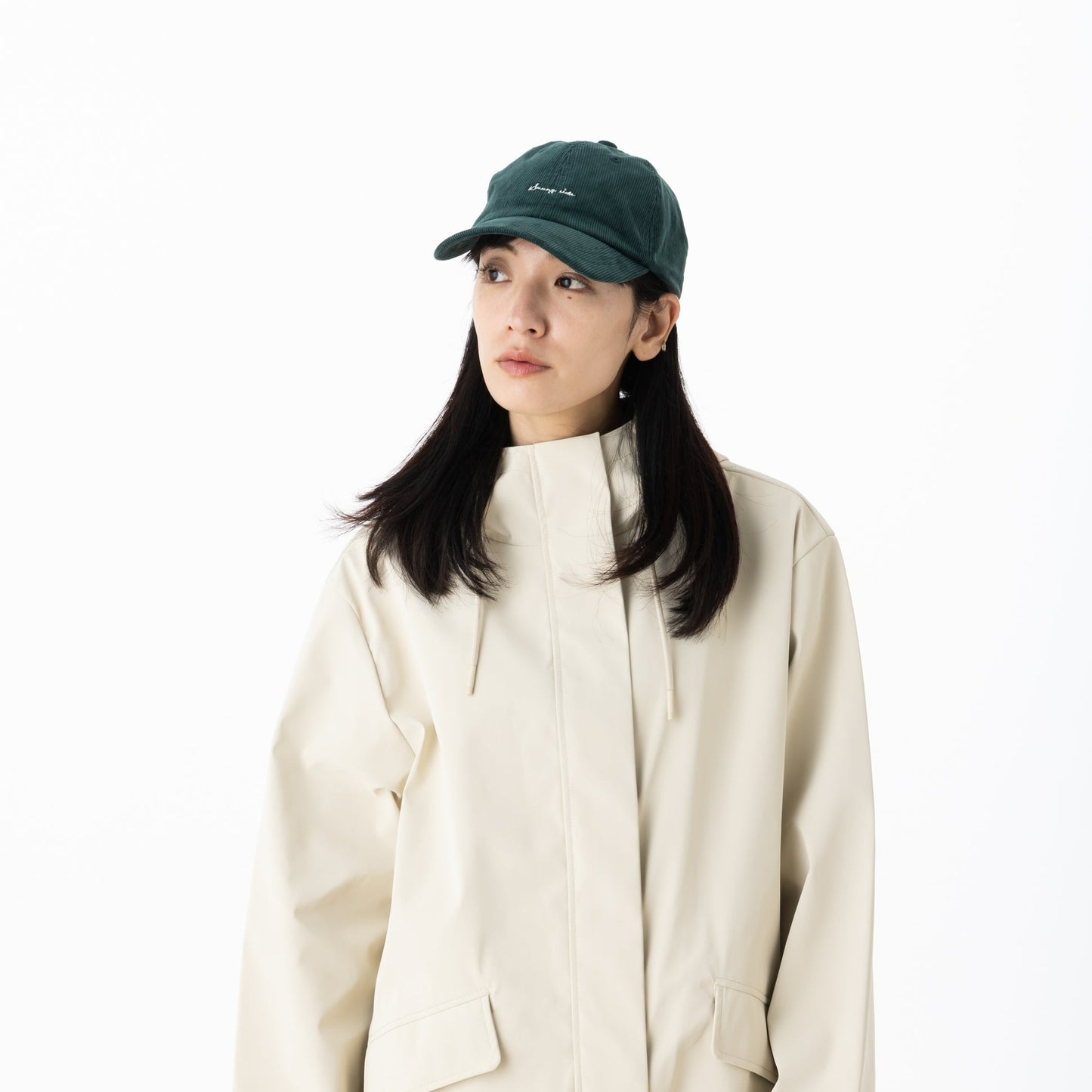 SNF001 キャップ ロゴ刺繍入り （コーデュロイ）