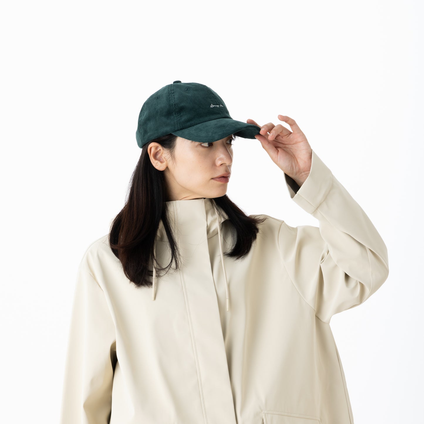 SNF001 キャップ ロゴ刺繍入り （コーデュロイ）