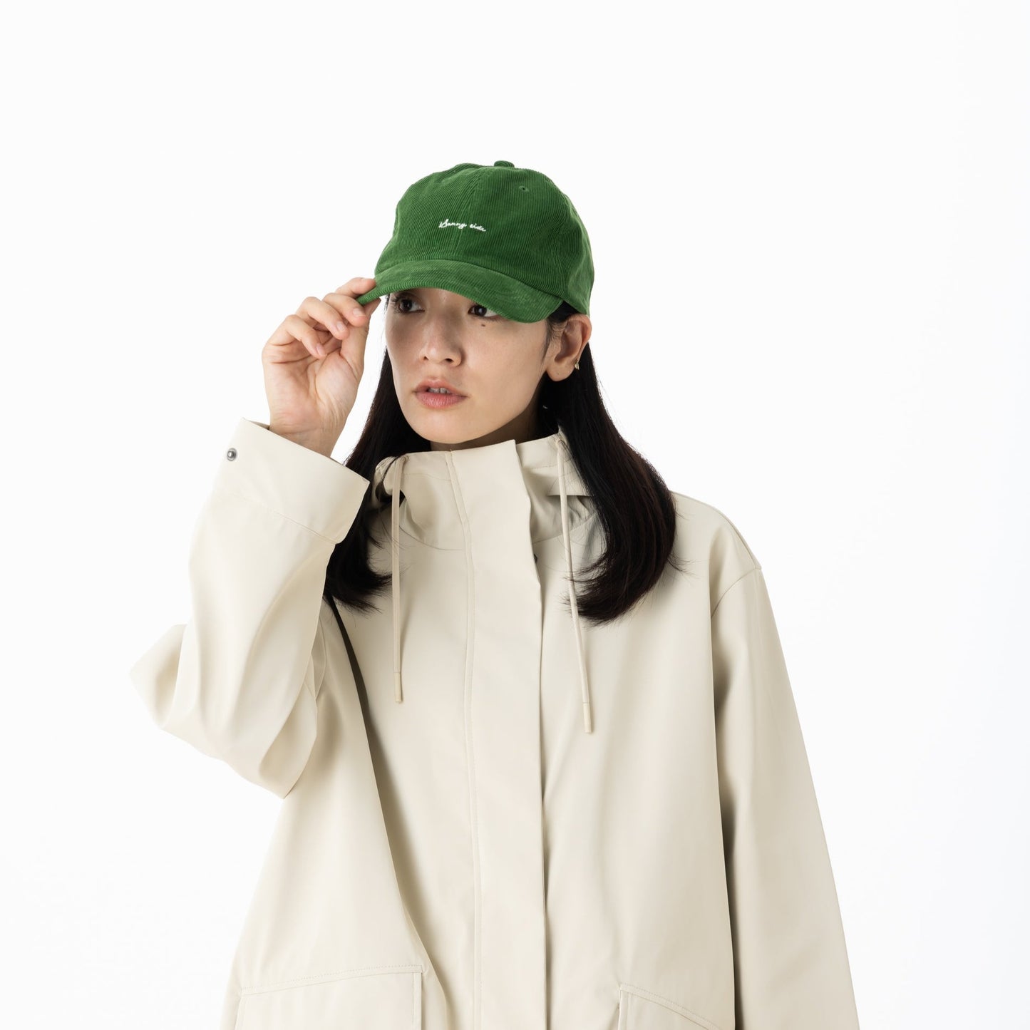 SNF001 キャップ ロゴ刺繍入り （コーデュロイ）