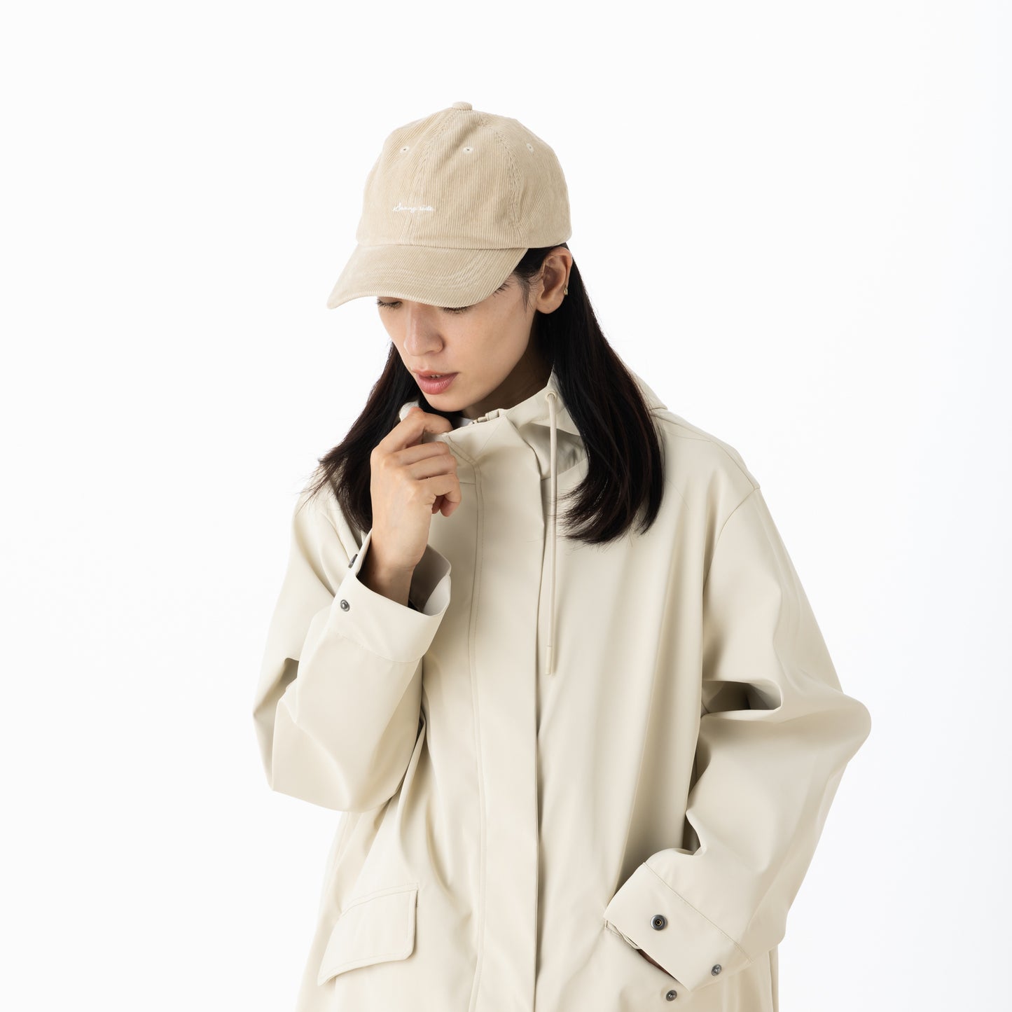 SNF001 キャップ ロゴ刺繍入り （コーデュロイ）