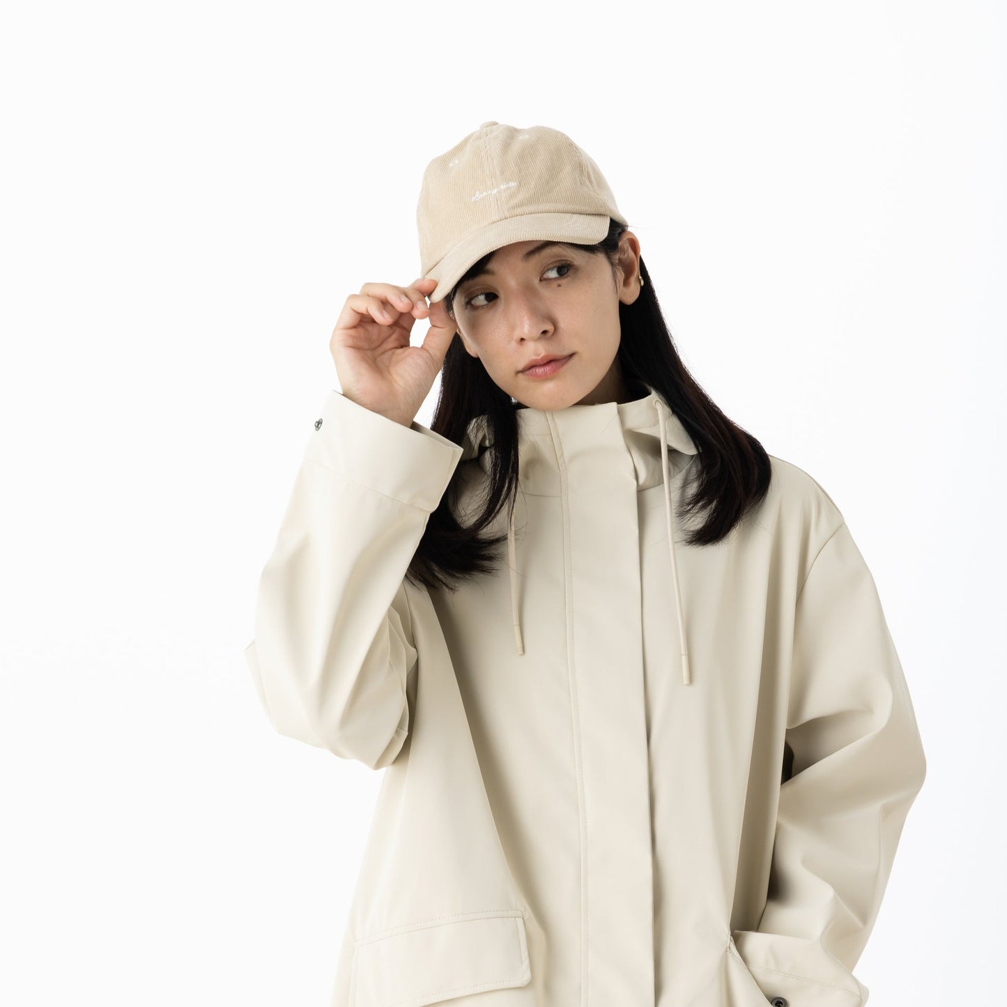 SNF001 キャップ ロゴ刺繍入り （コーデュロイ）