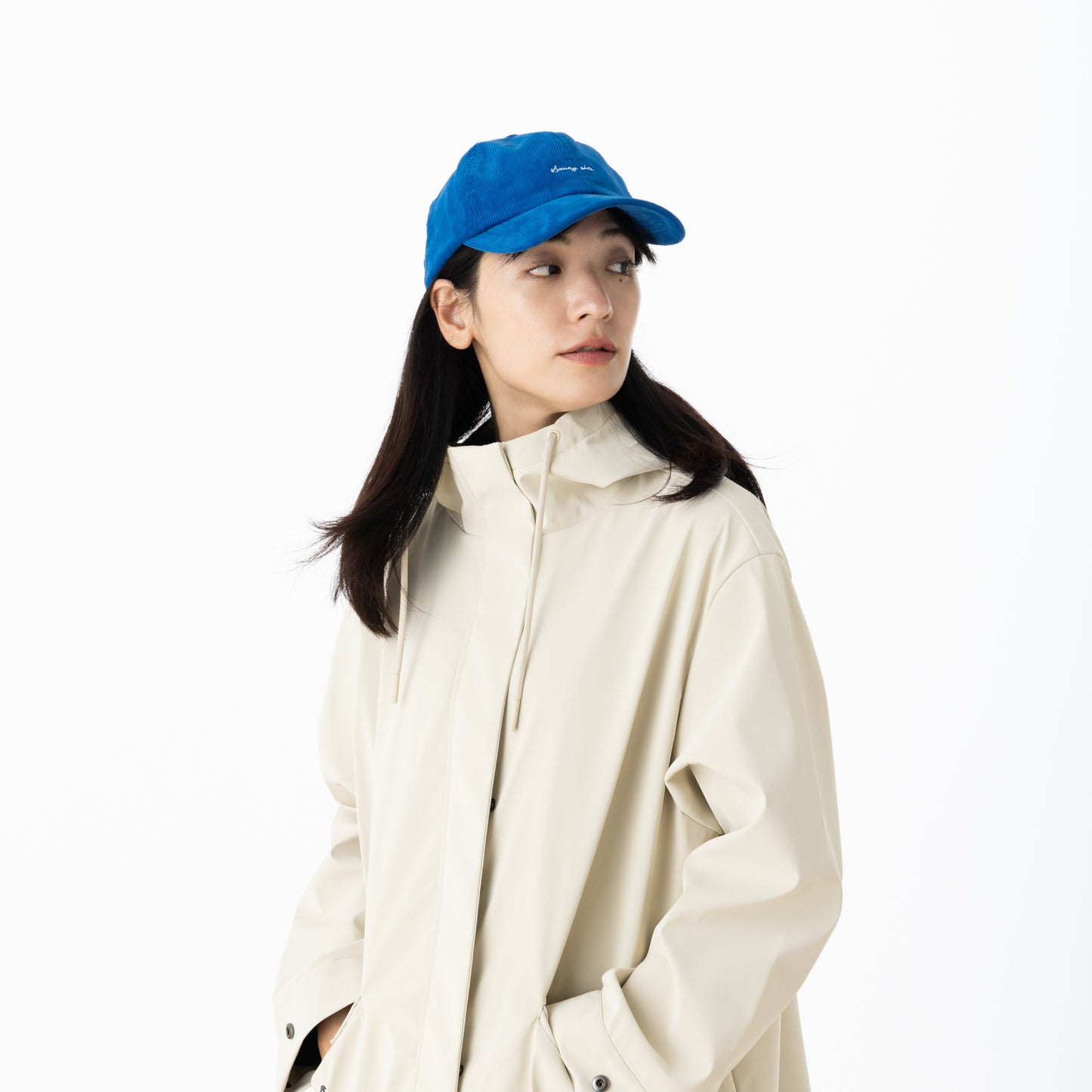 SNF001 キャップ ロゴ刺繍入り （コーデュロイ）