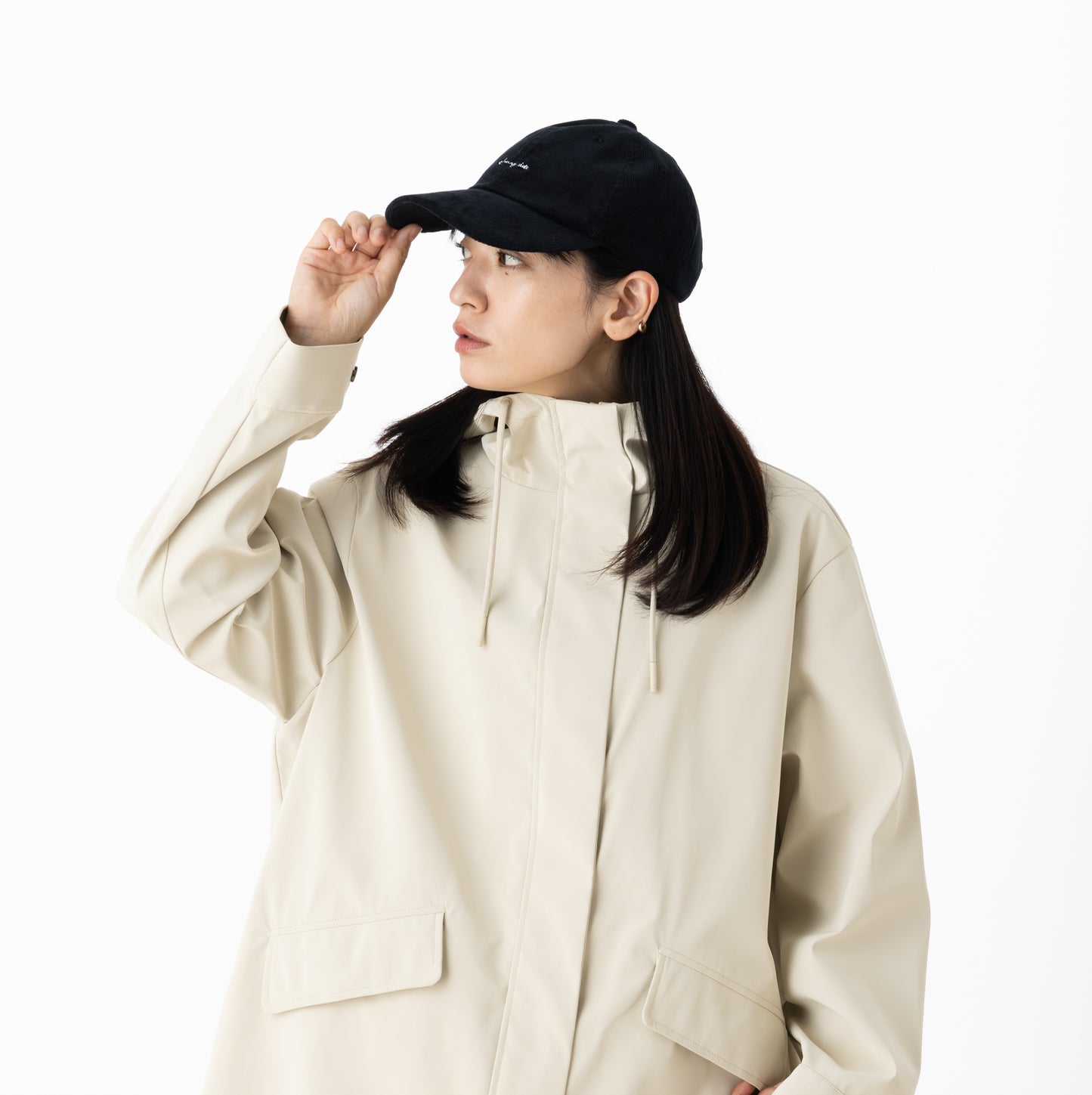 SNF001 キャップ ロゴ刺繍入り （コーデュロイ）