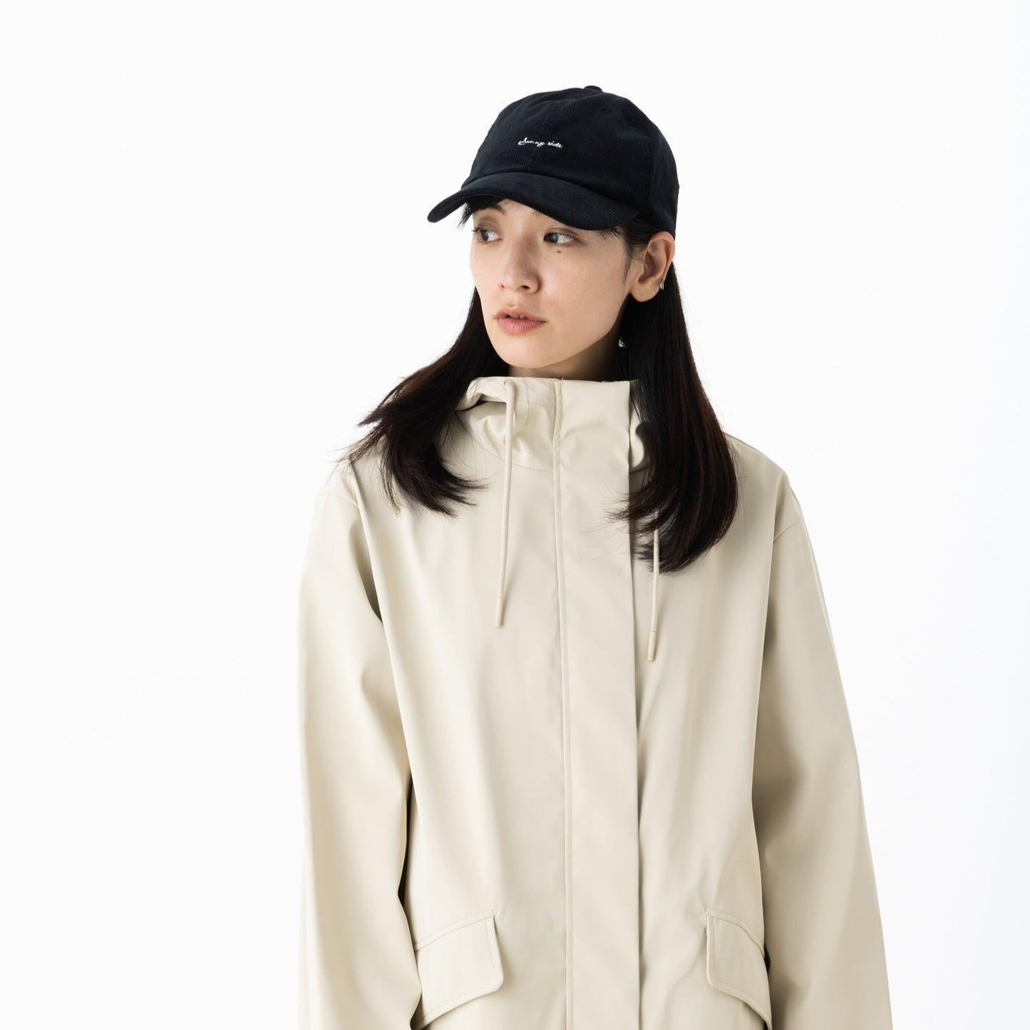 SNF001 キャップ ロゴ刺繍入り （コーデュロイ）