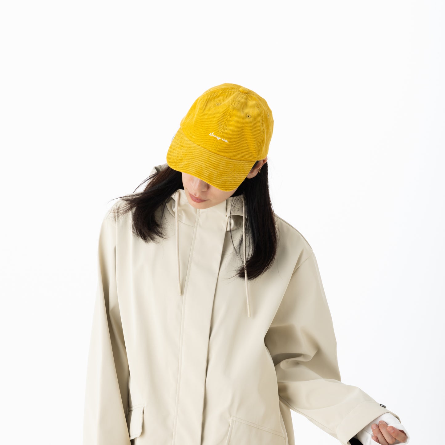 SNF001 キャップ ロゴ刺繍入り （コーデュロイ）