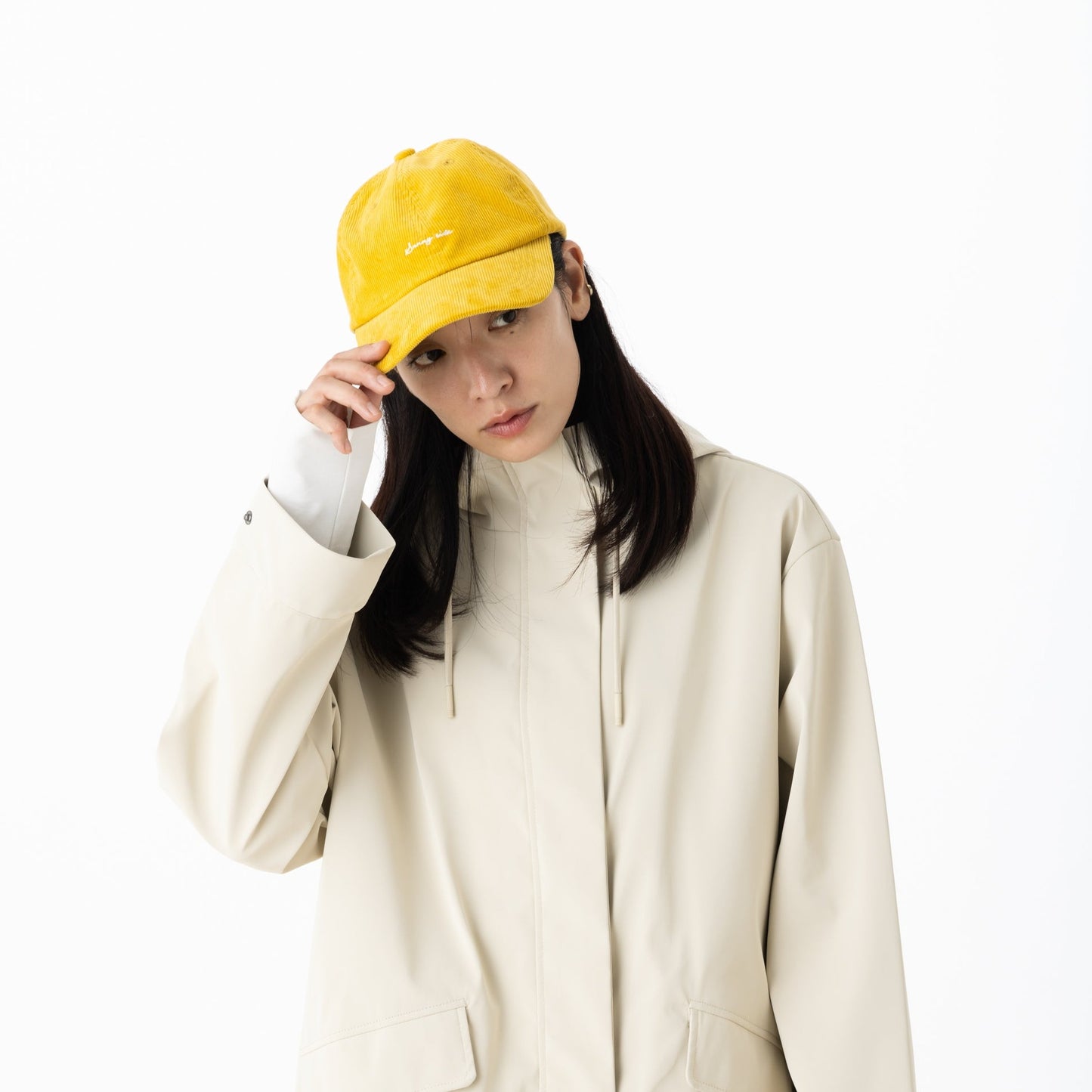 SNF001 キャップ ロゴ刺繍入り （コーデュロイ）