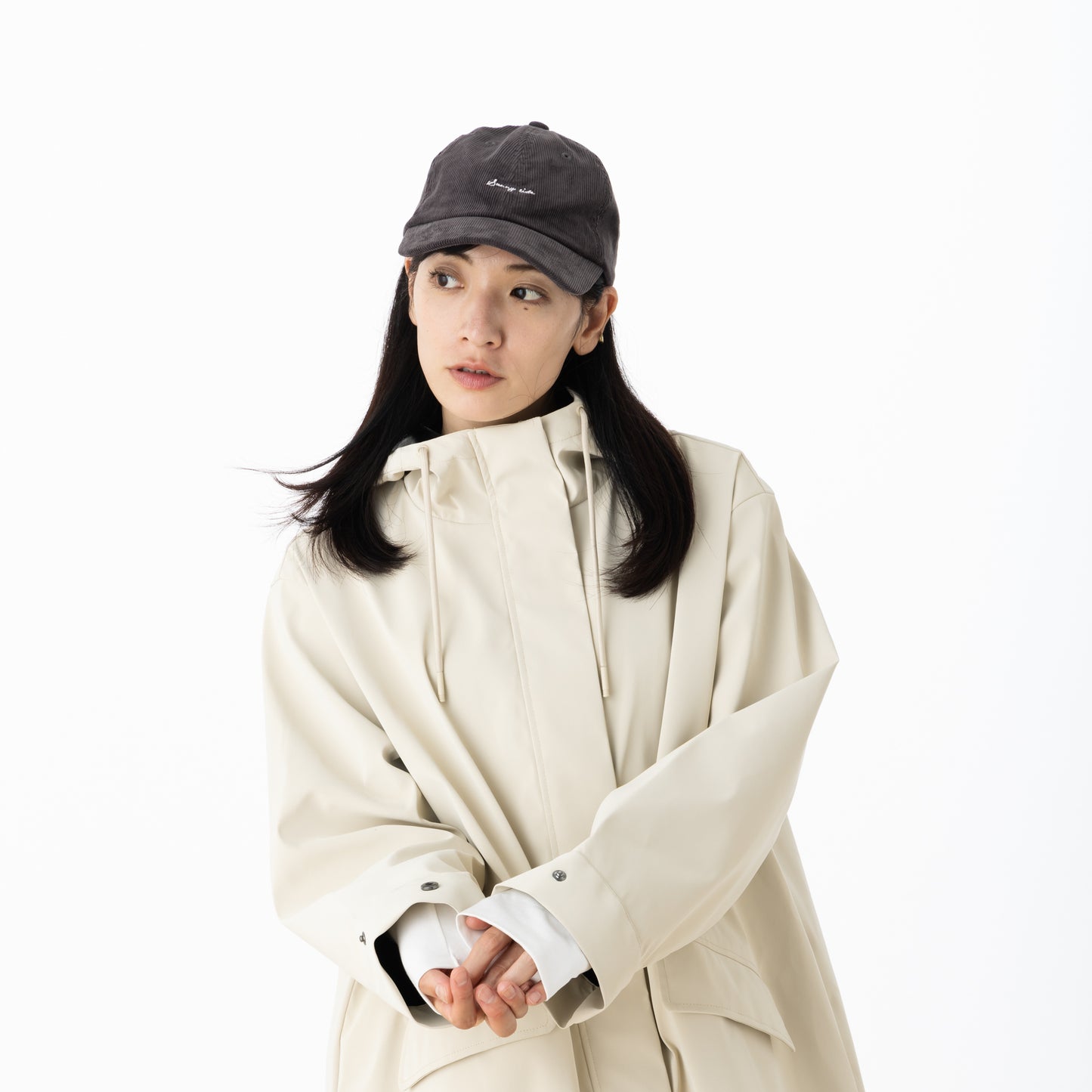 SNF001 キャップ ロゴ刺繍入り （コーデュロイ）