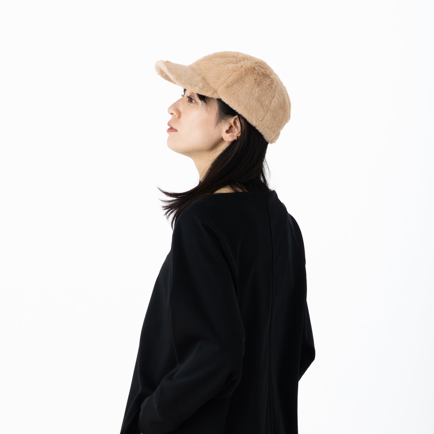 SNF004 ファーキャップ （フェイクファー）