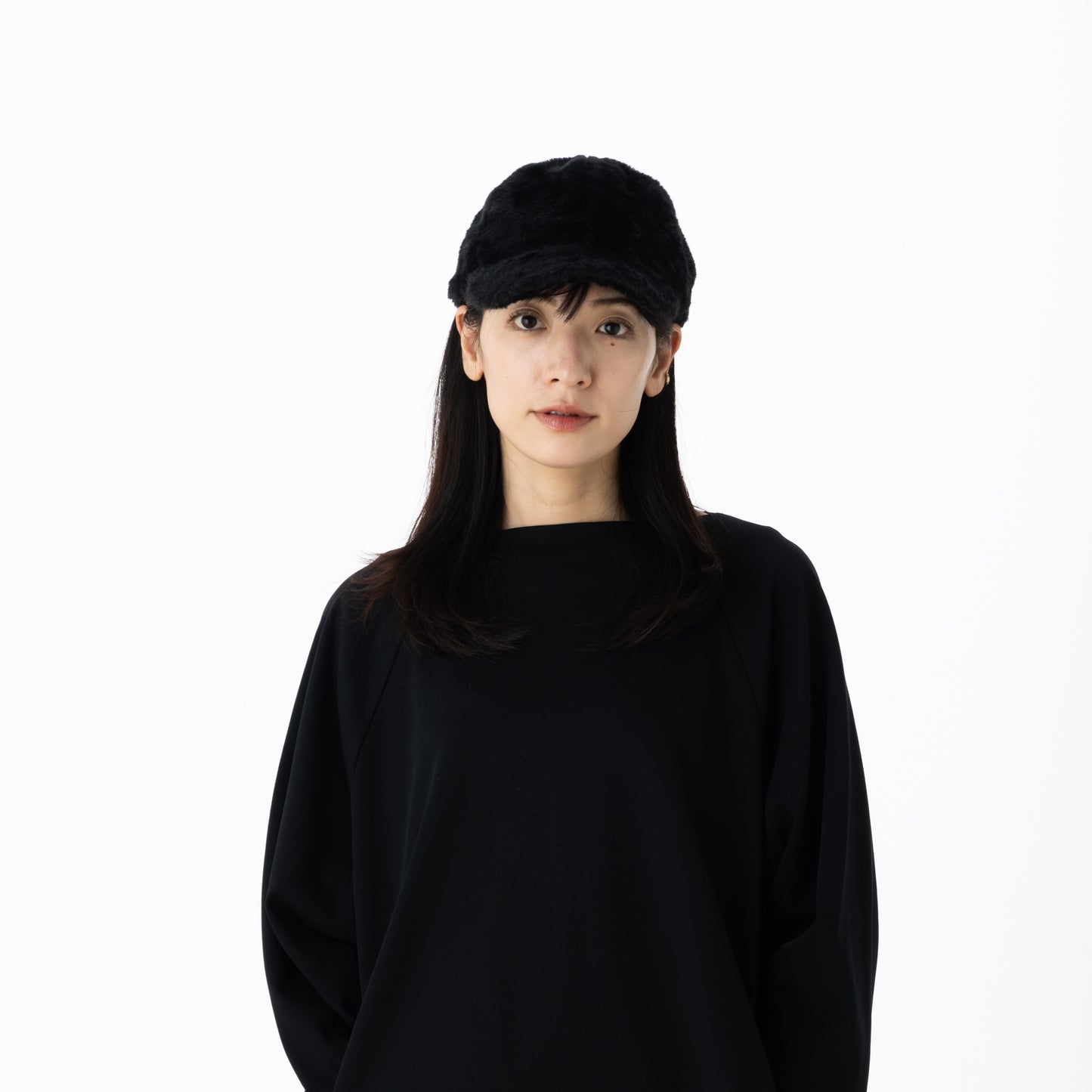 SNF004 ファーキャップ （フェイクファー）