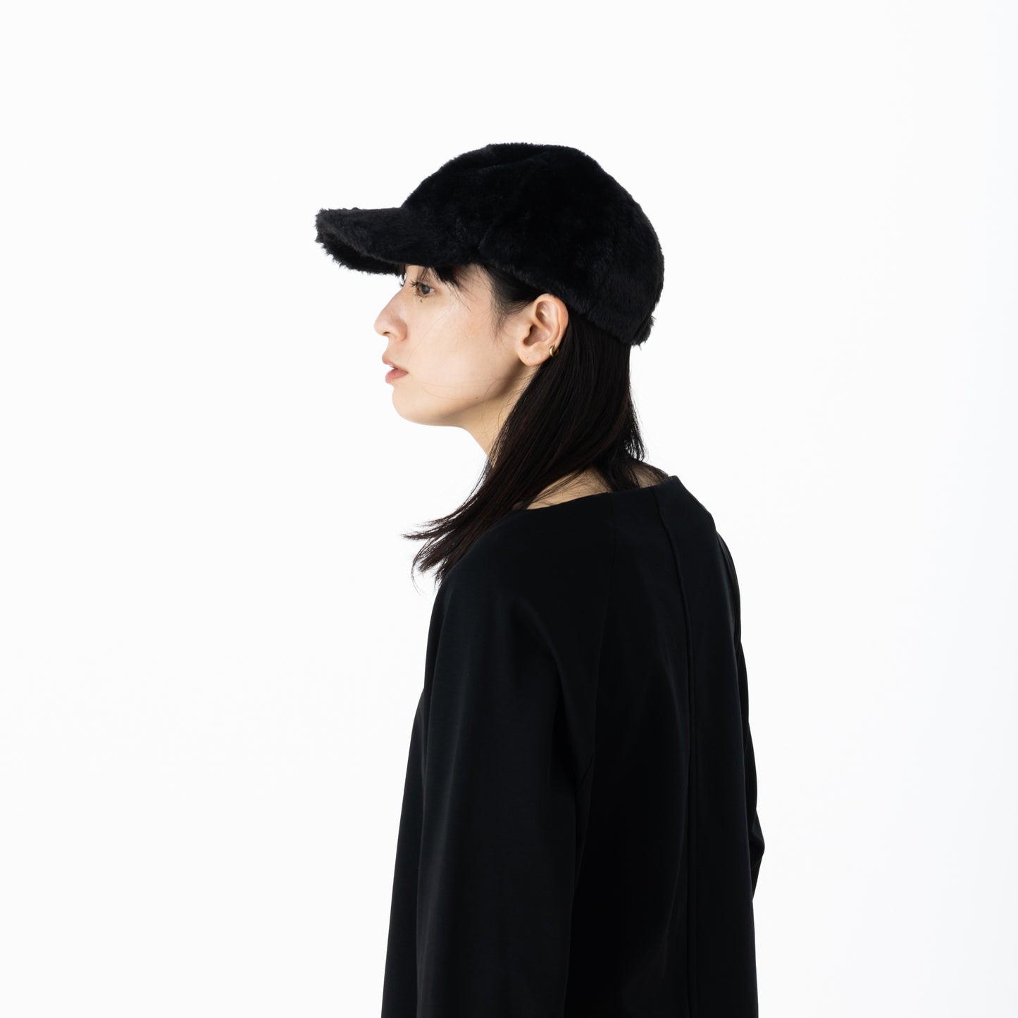 SNF004 ファーキャップ （フェイクファー）