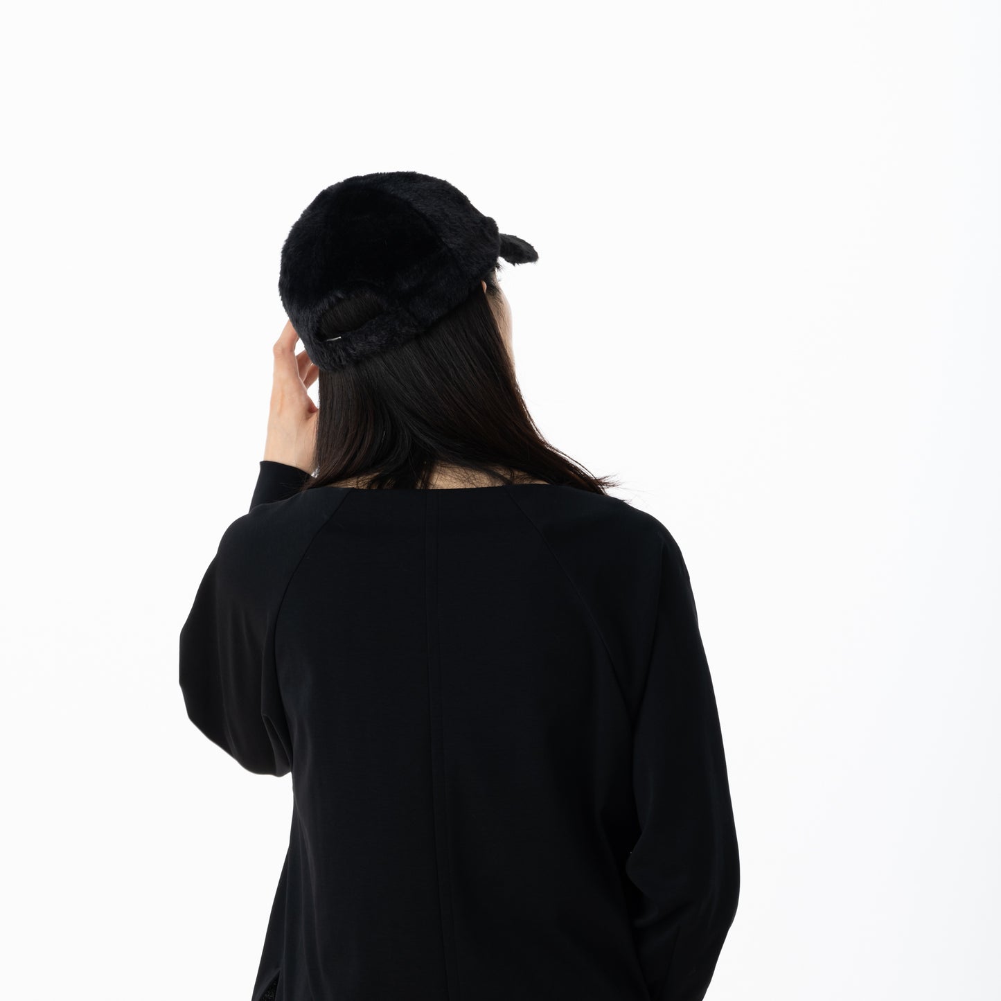 SNF004 ファーキャップ （フェイクファー）