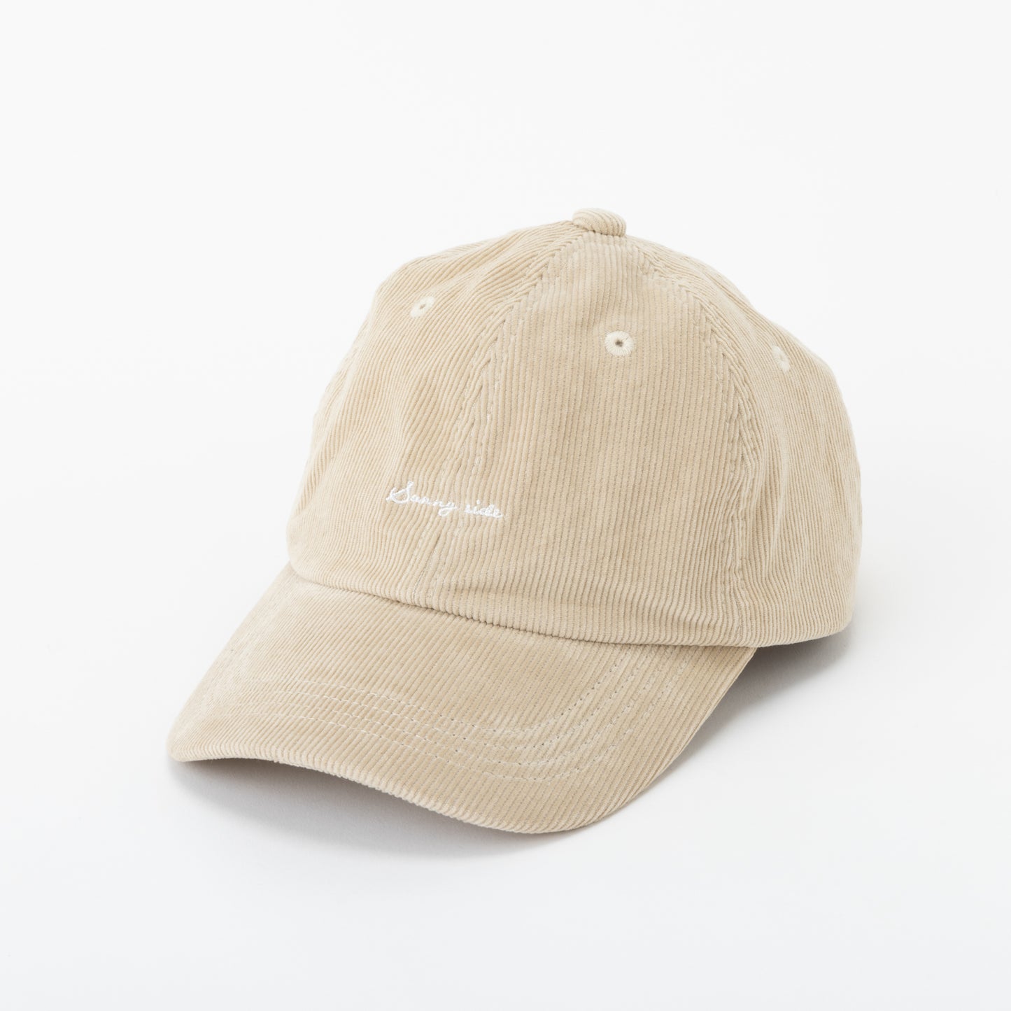 SNF001 キャップ ロゴ刺繍入り （コーデュロイ）