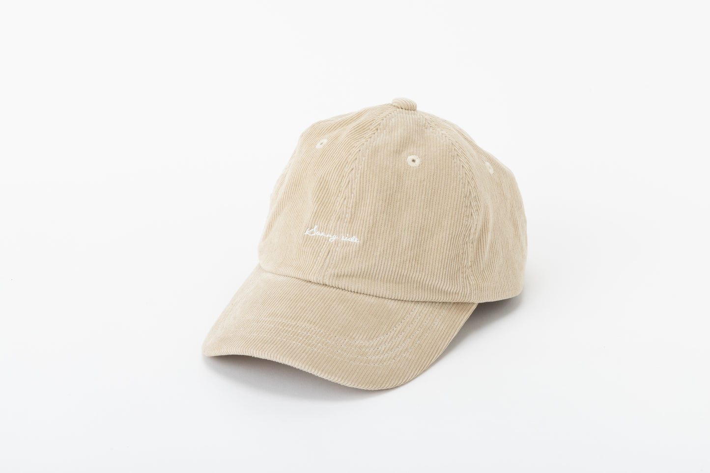 SNF001 キャップ ロゴ刺繍入り （コーデュロイ）