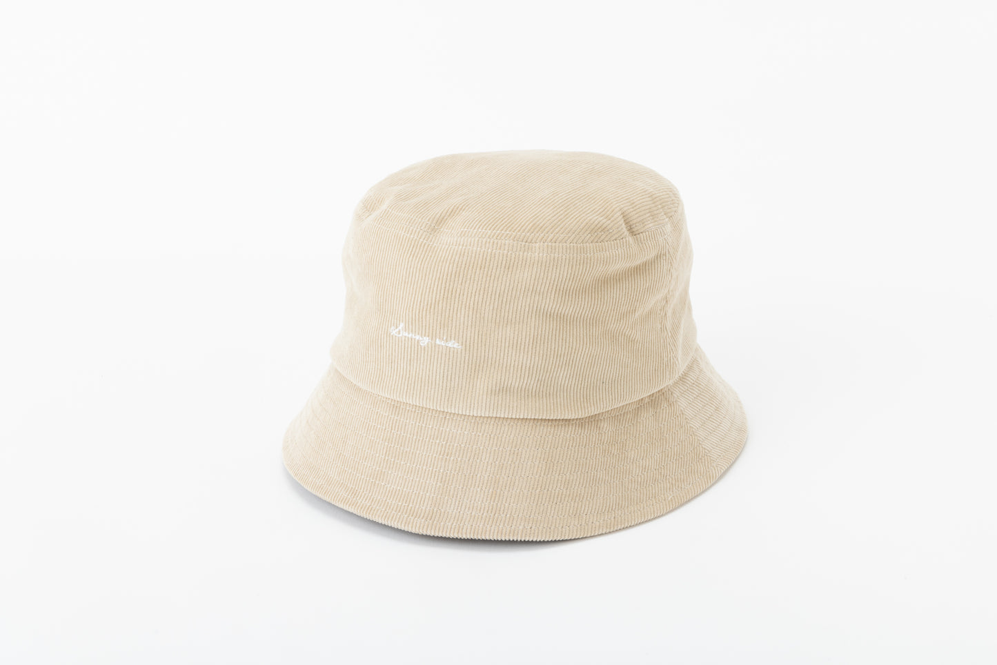 SNF002 バケットハット ロゴ刺繍入り (コーデュロイ)