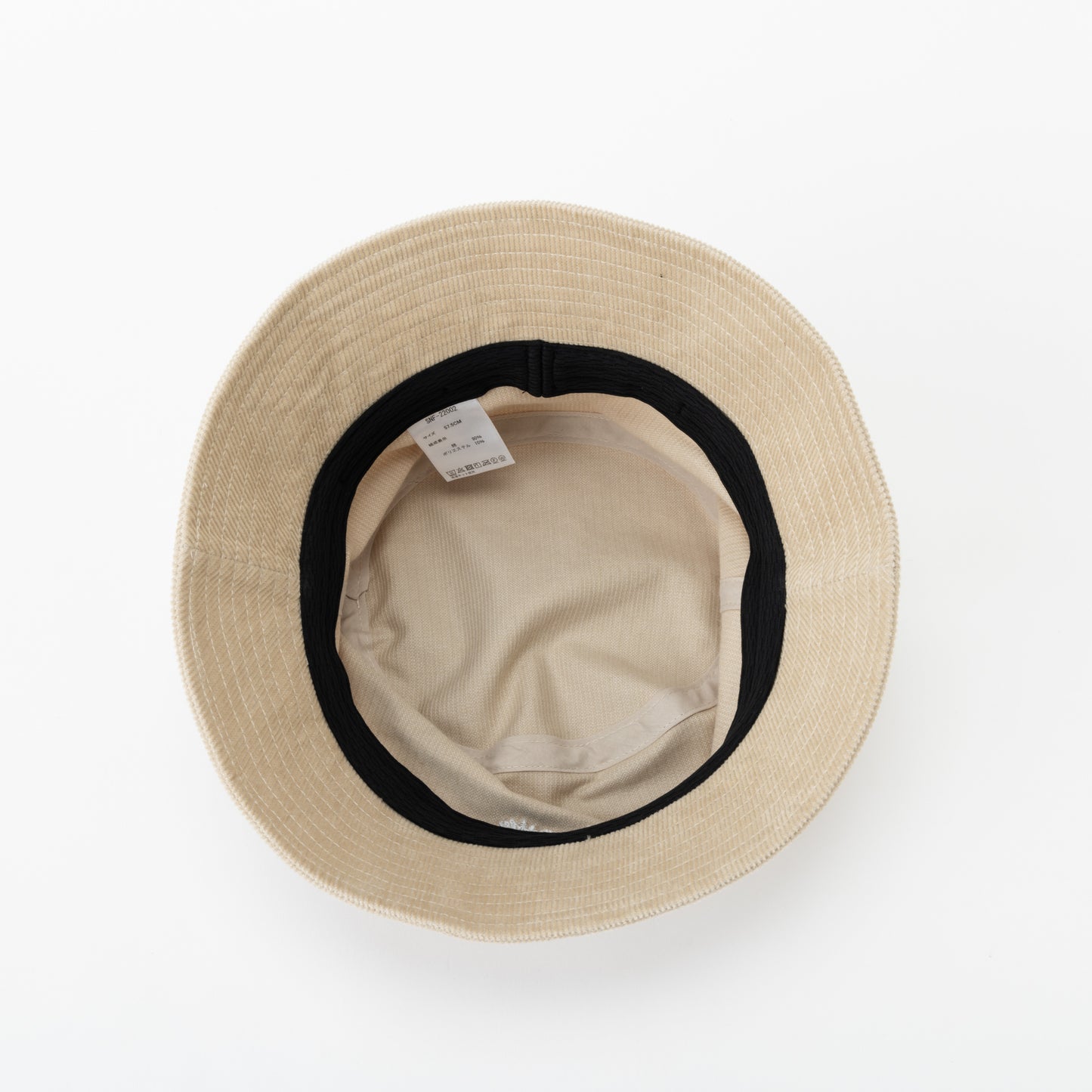 SNF002 バケットハット ロゴ刺繍入り (コーデュロイ)