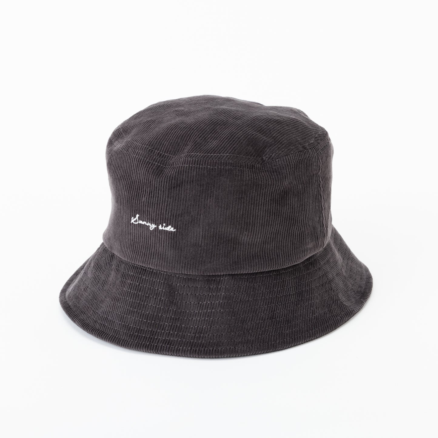 SNF002 バケットハット ロゴ刺繍入り (コーデュロイ)