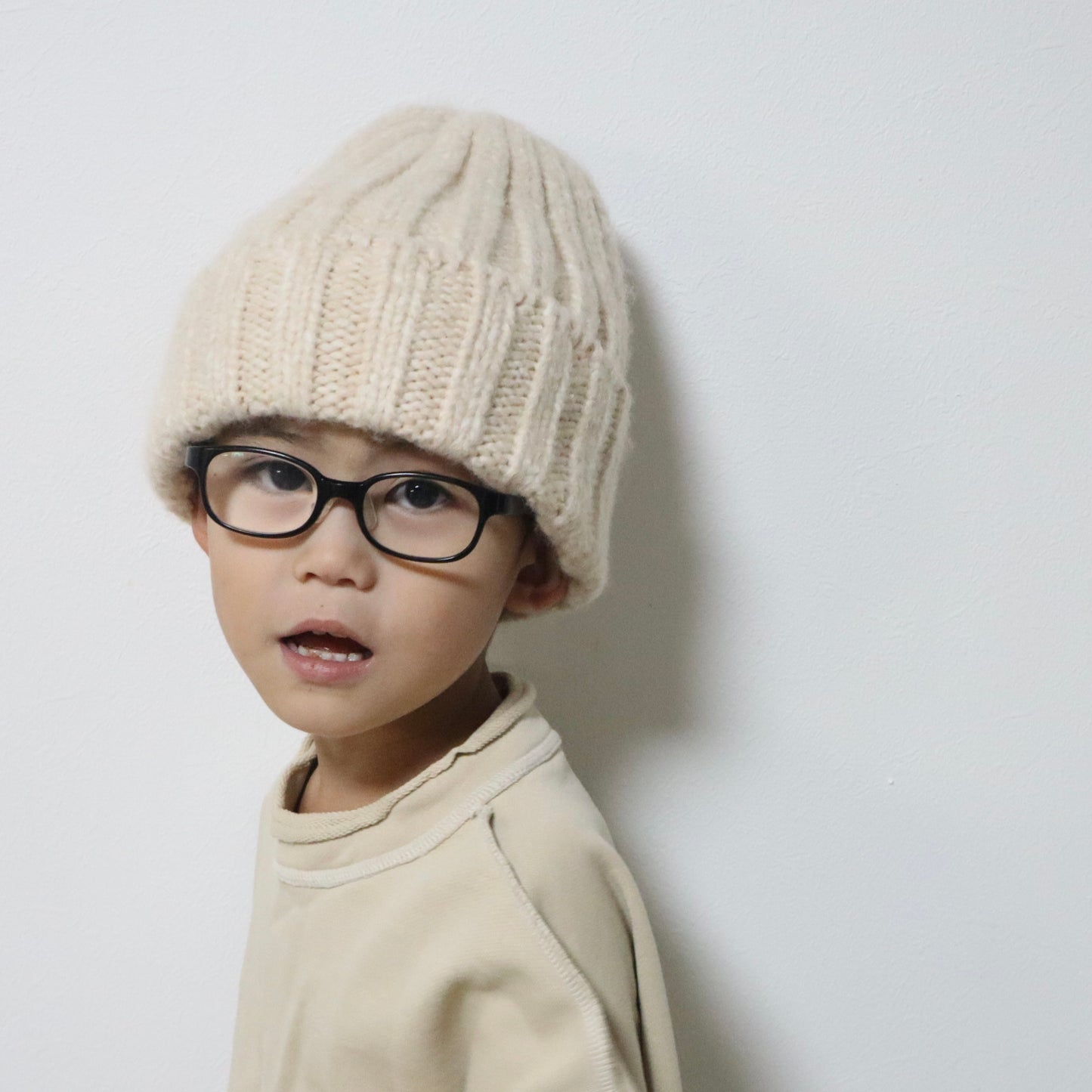 SNK021 キッズ ニット帽 防寒 保温